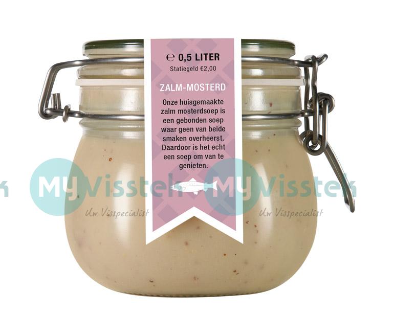 Wecksoep Zalm-Mosterd